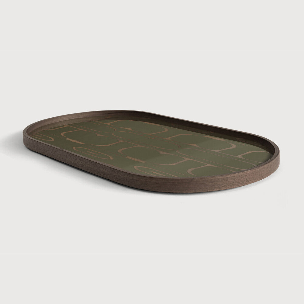 Second Nature Tray 橢圓長方托盤