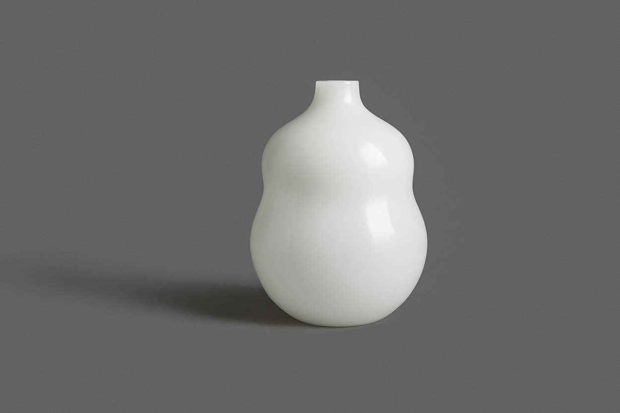 Peking Glass 玻璃花器 葫蘆瓶