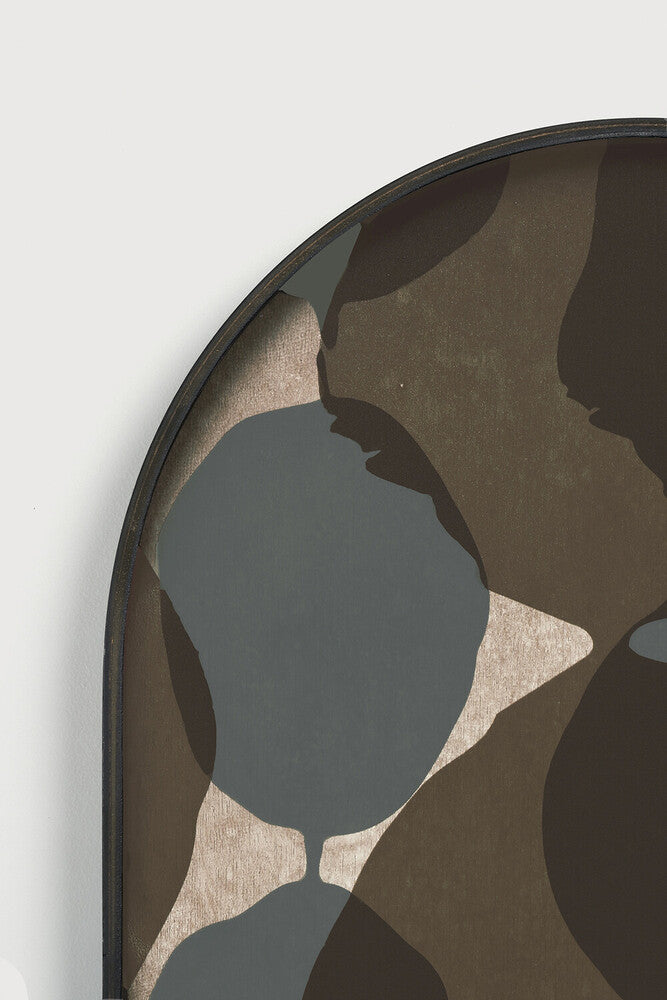 Connected Dots Glass Tray 橢圓長方托盤