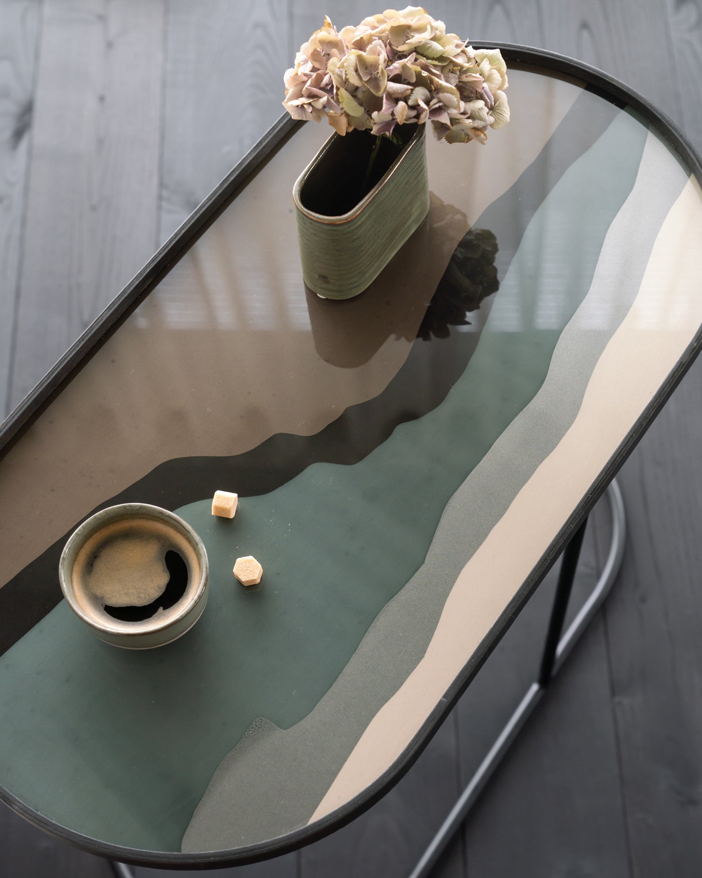 Wabi Sabi Glass Tray 橢圓長方托盤