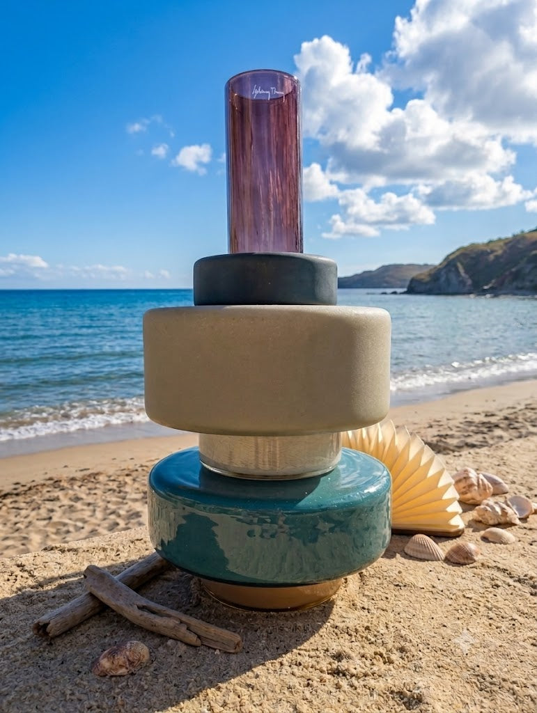 The decorative stack glass