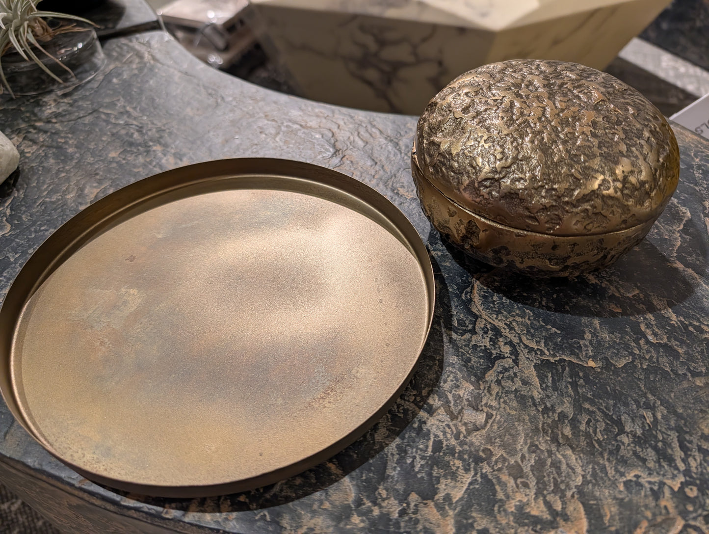 RAW GOLD - ALU BOX WITH COVER