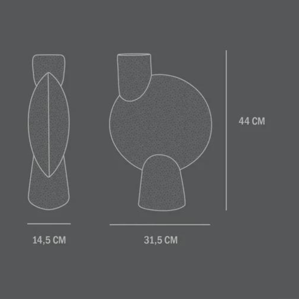 101 COPENHAGEN Sphere Vase Bubl Shisen