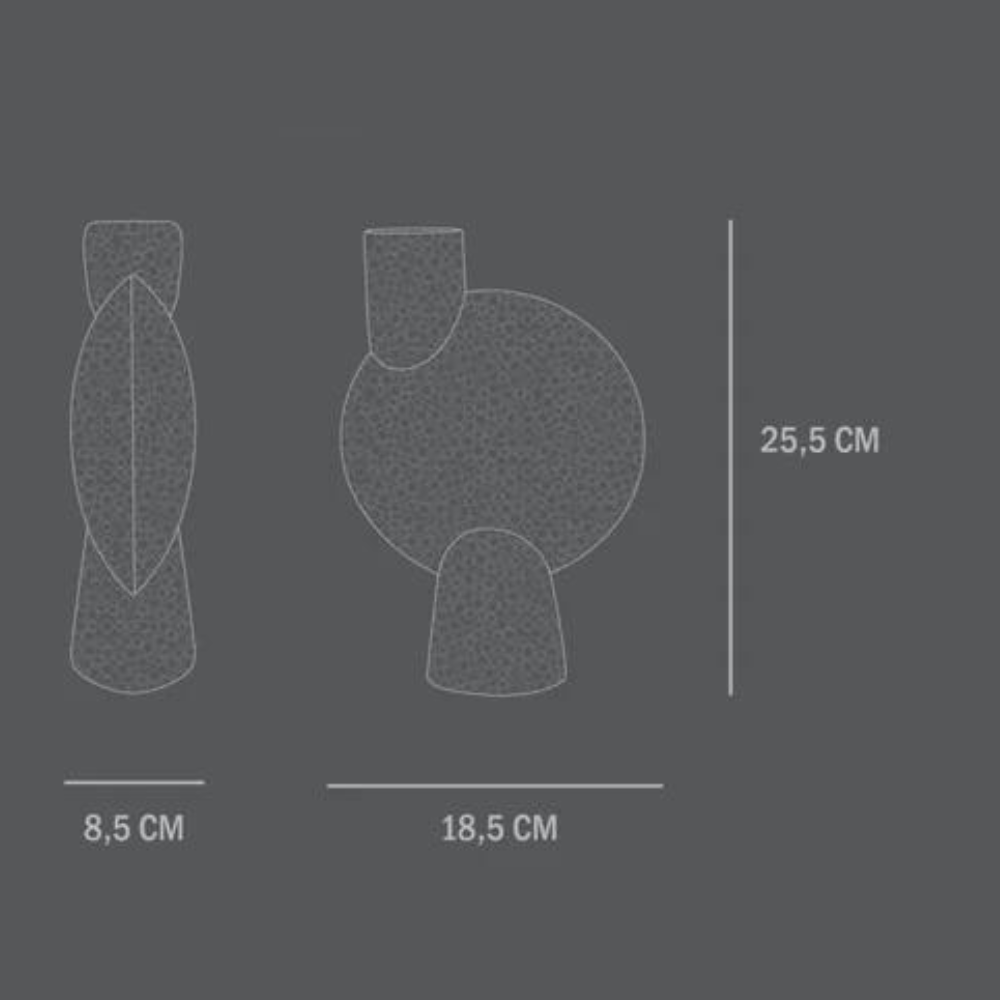 101 COPENHAGEN Sphere Vase Bubl Shisen