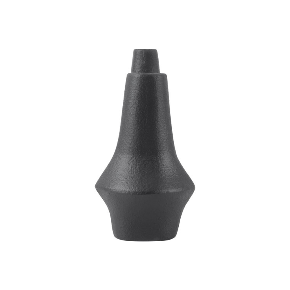 VERSMISSEN Linked 2 Vase Textured Black