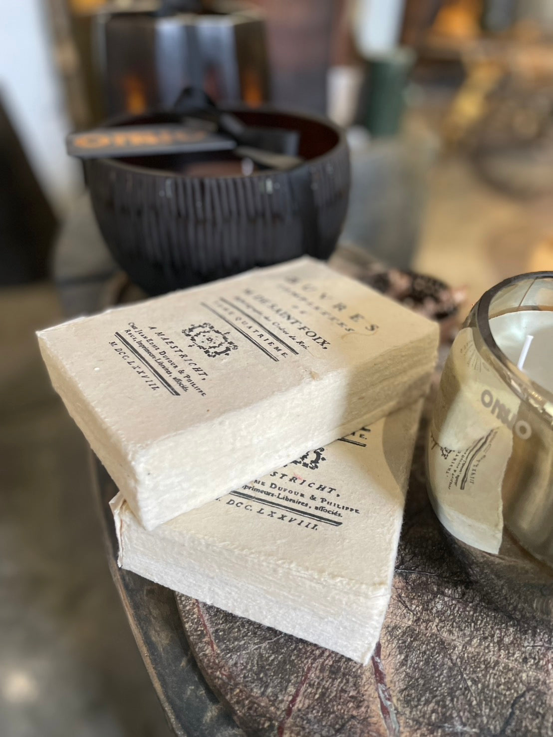 PUR WHITE 17TH CENTURY BOOKS