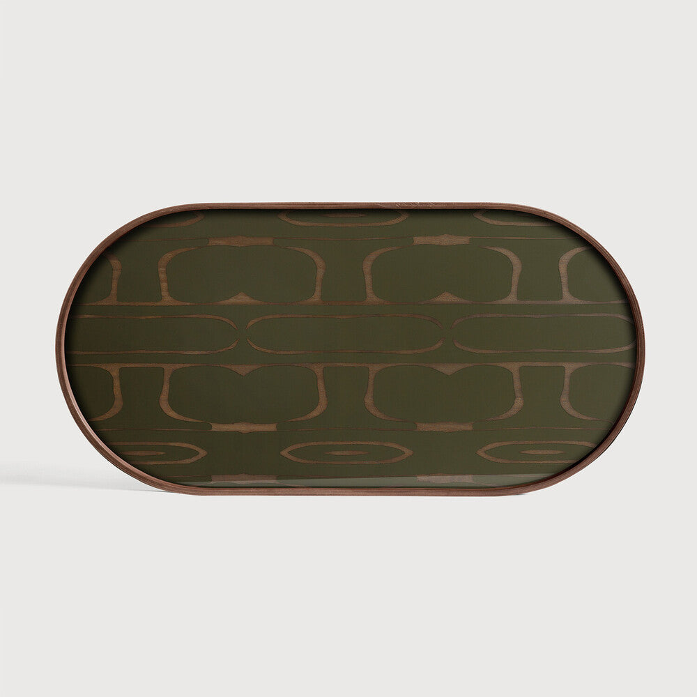 Second Nature Tray 橢圓長方托盤