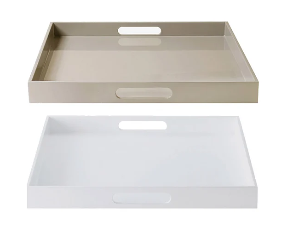 Lux Lacquer Tray With Handle