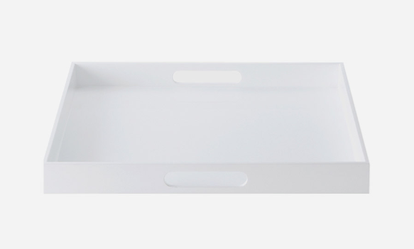 Lux Lacquer Tray With Handle