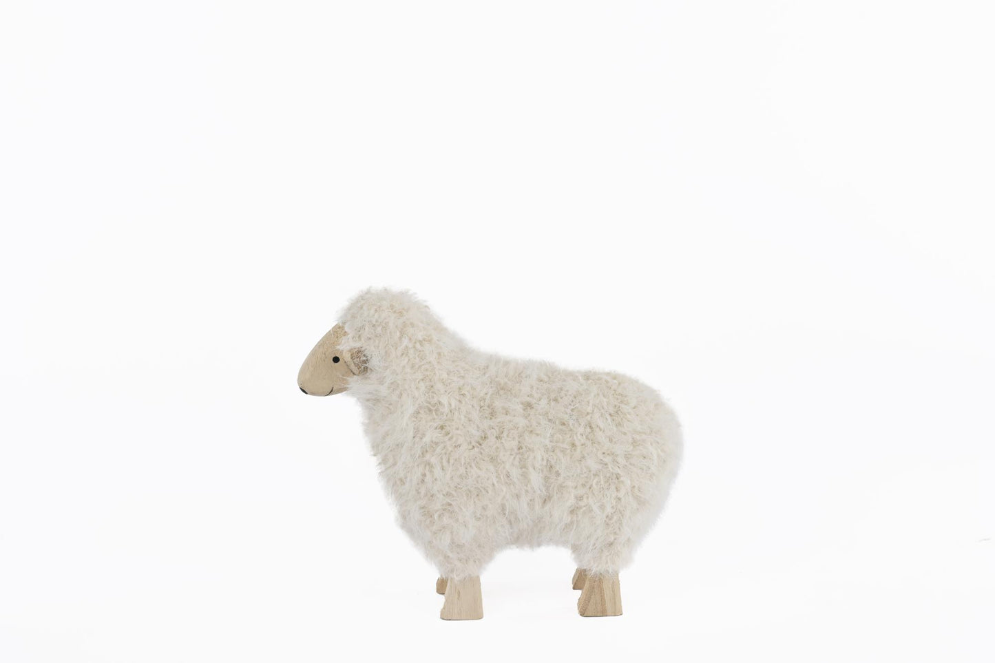 Woolly Deco Sheep - white