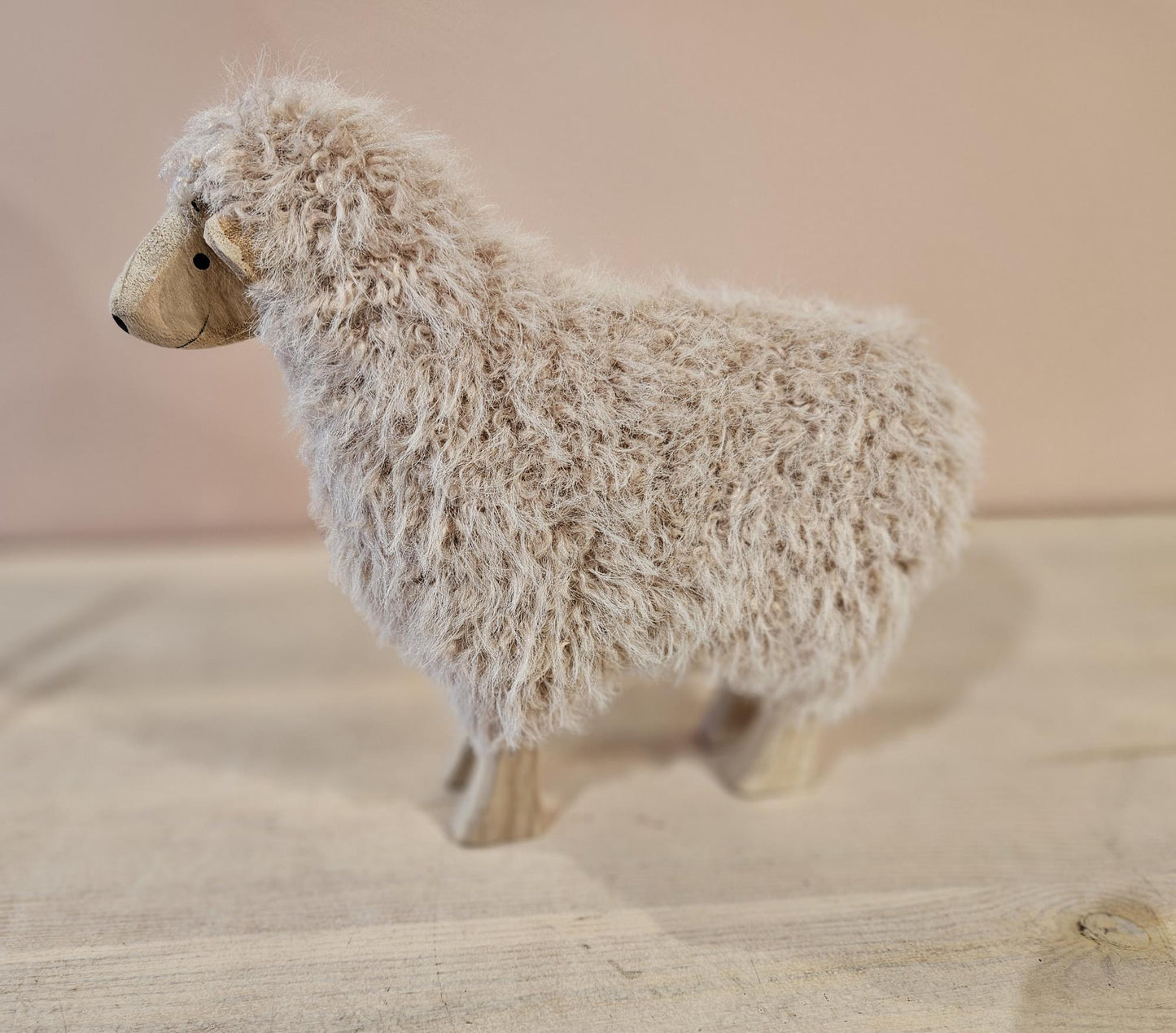 Woolly Deco Sheep - white