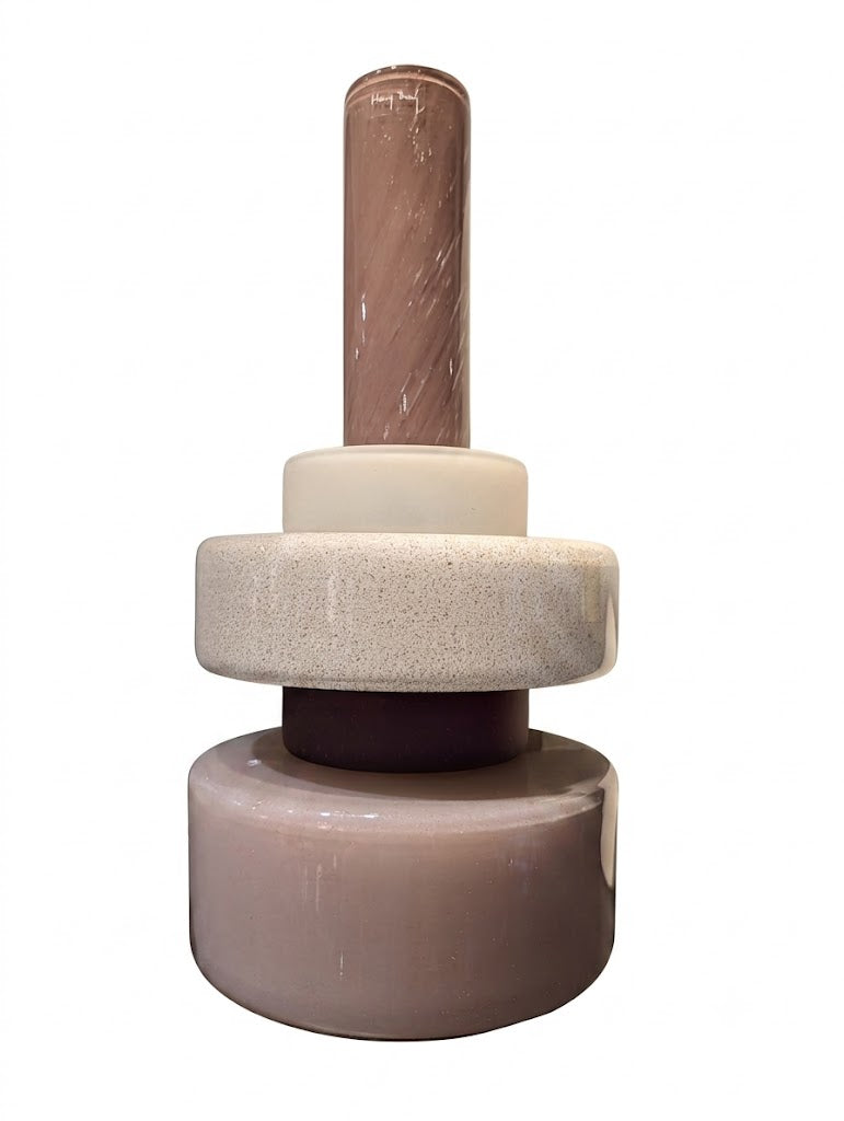The decorative stack glass