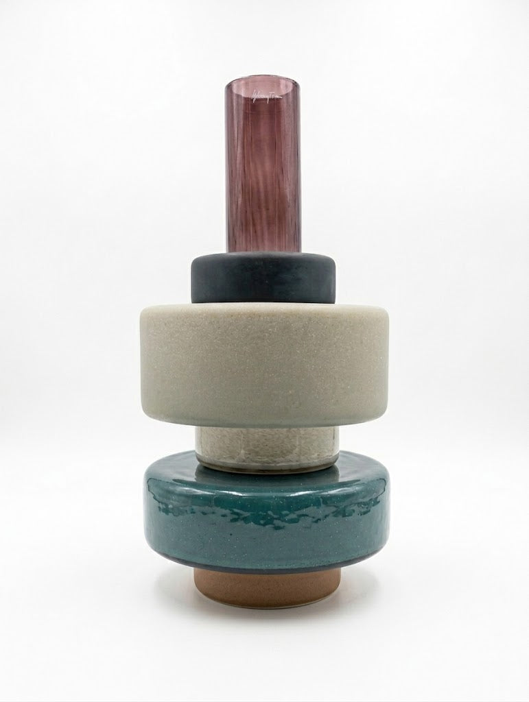 The decorative stack glass