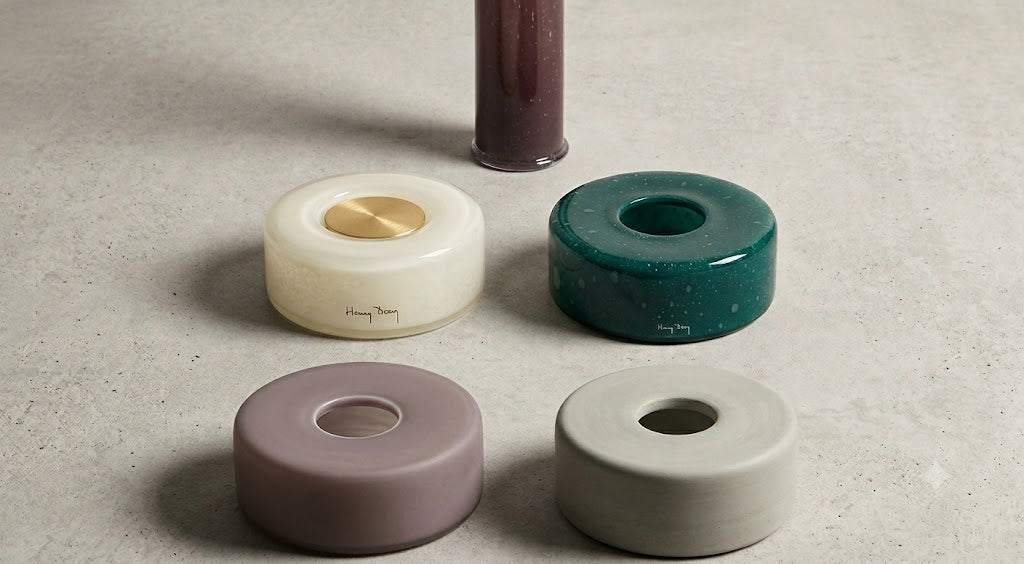 The decorative stack glass