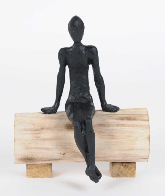 RELAXING - LADY - DECO FIGURE