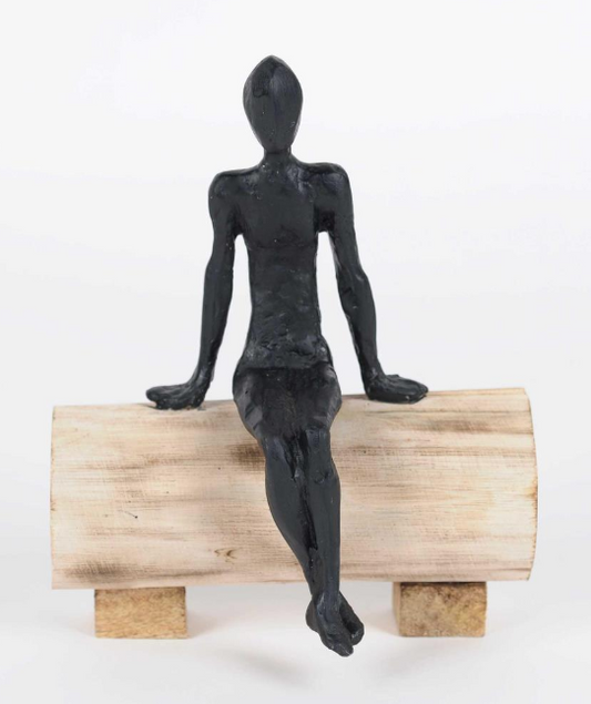 RELAXING - LADY - DECO FIGURE