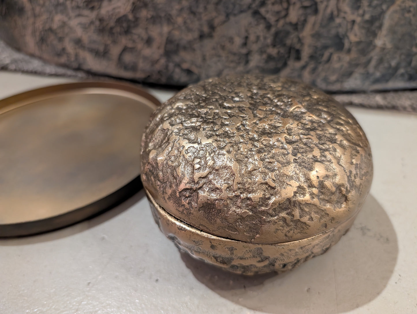 RAW GOLD - ALU BOX WITH COVER