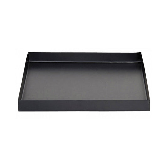 SQUARE TRAY - BLACK METAL
