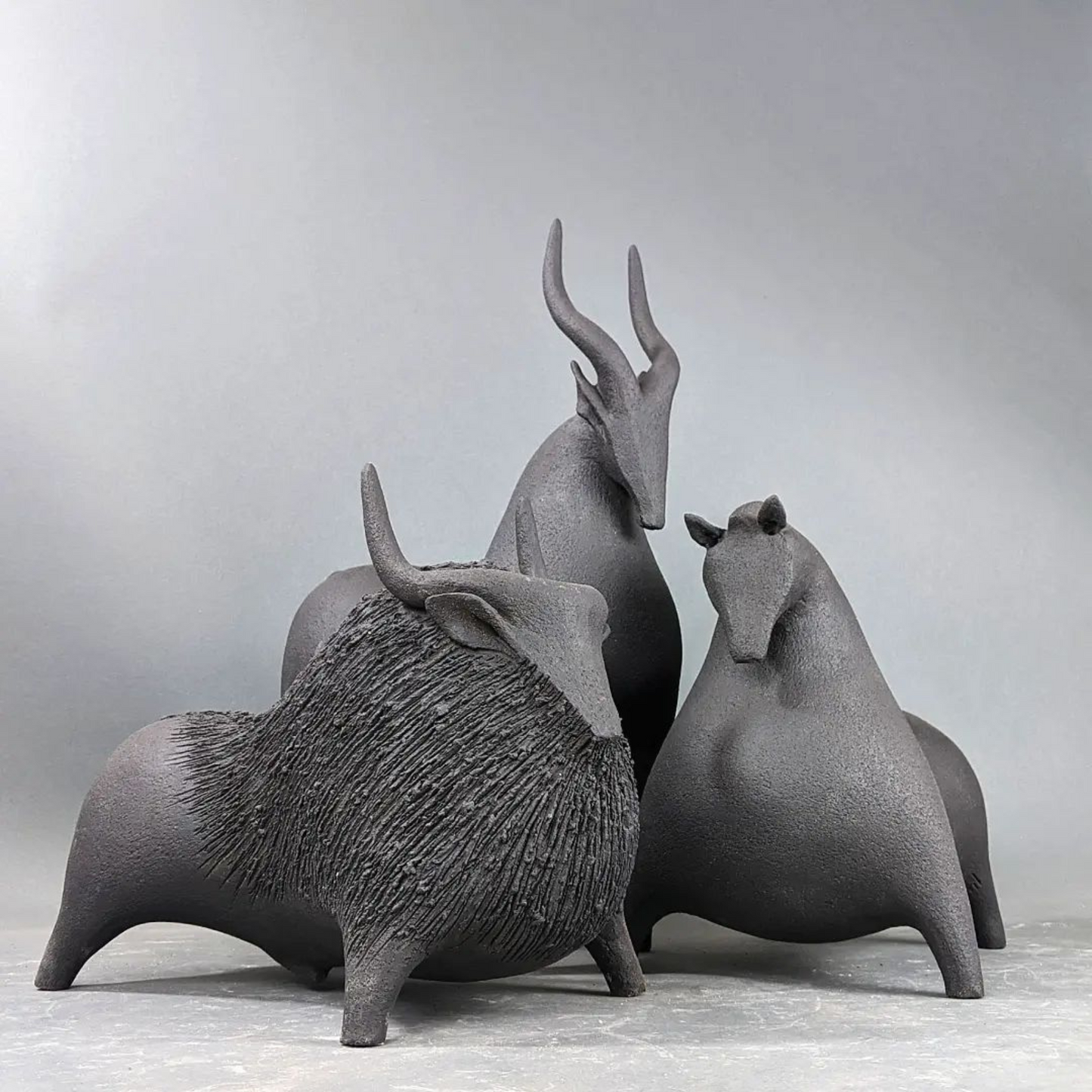 ATHENA JAHANTIGH Animal sculptor