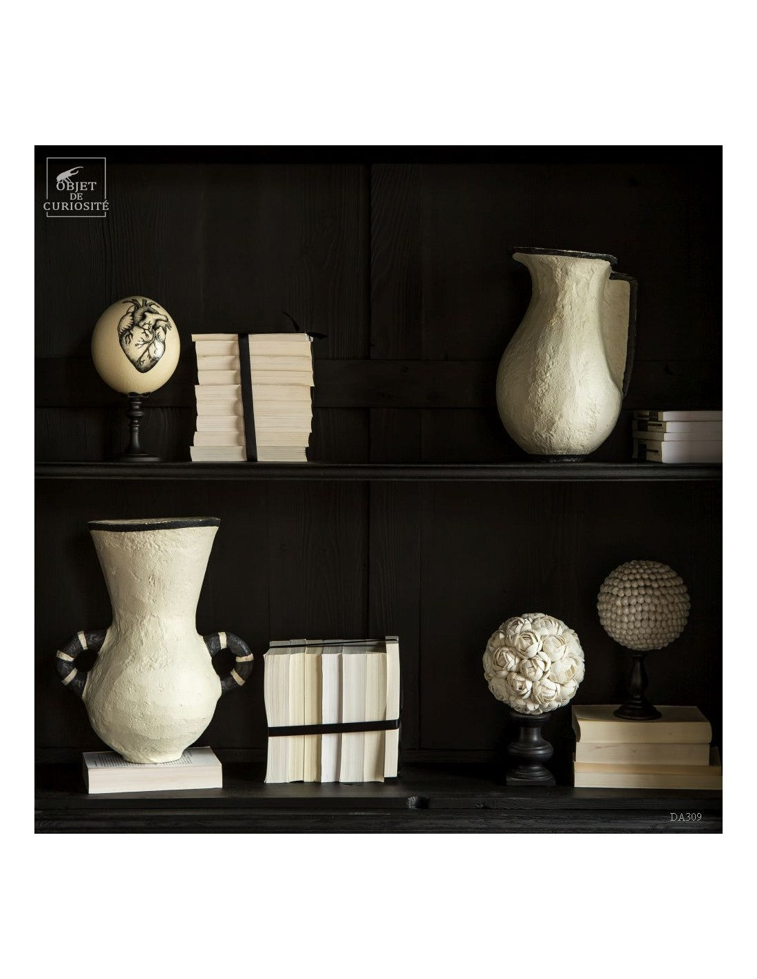 Paper mache vase