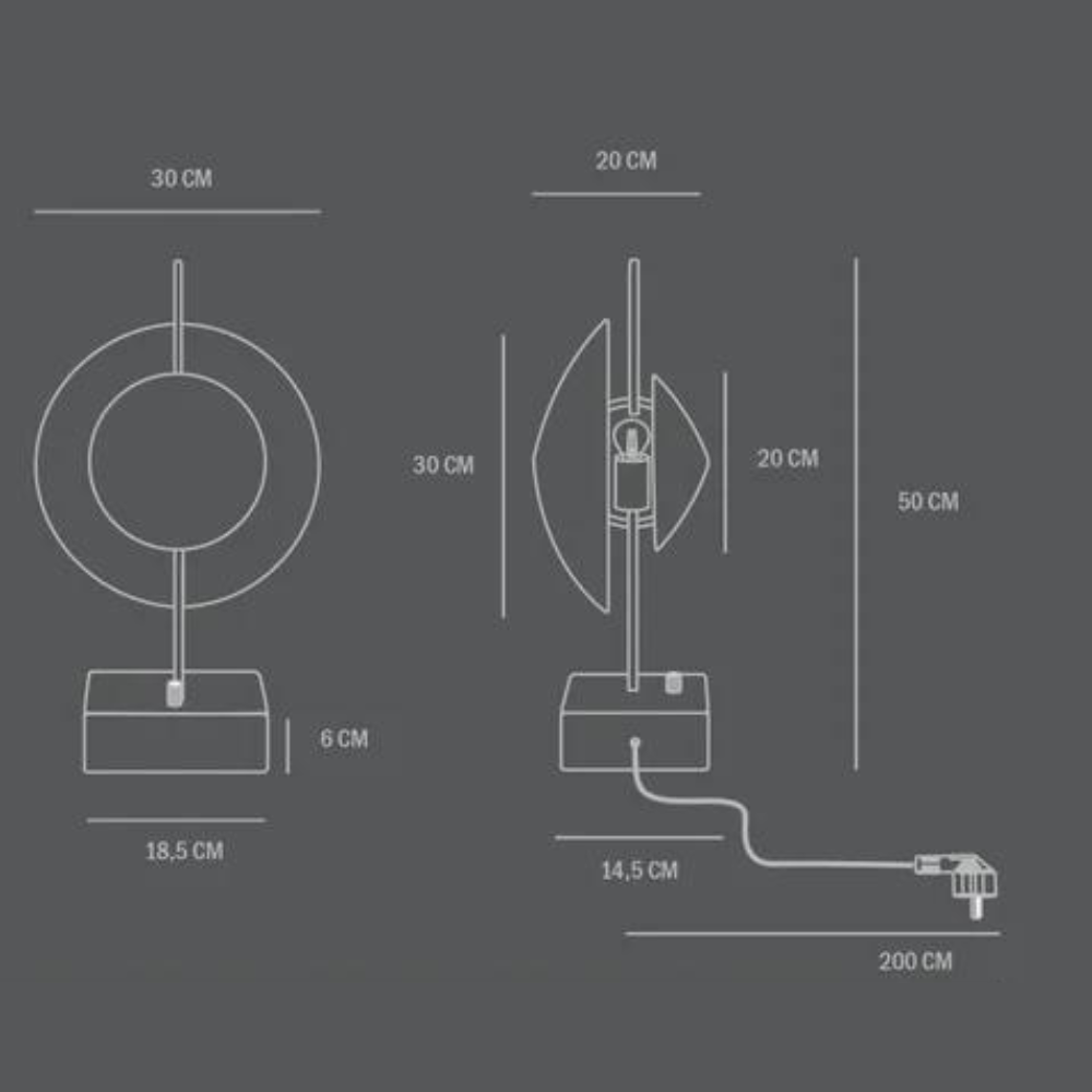 101 COPENHAGEN Dusk Table Lamp