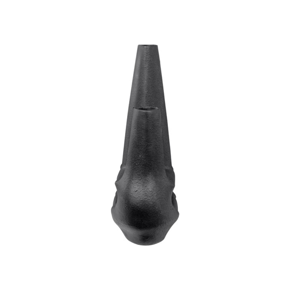 VERSMISSEN Linked 1 Vase Textured Black