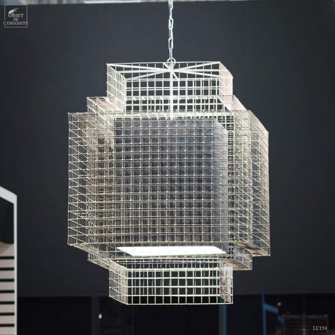 Spatial Cube Chandelier