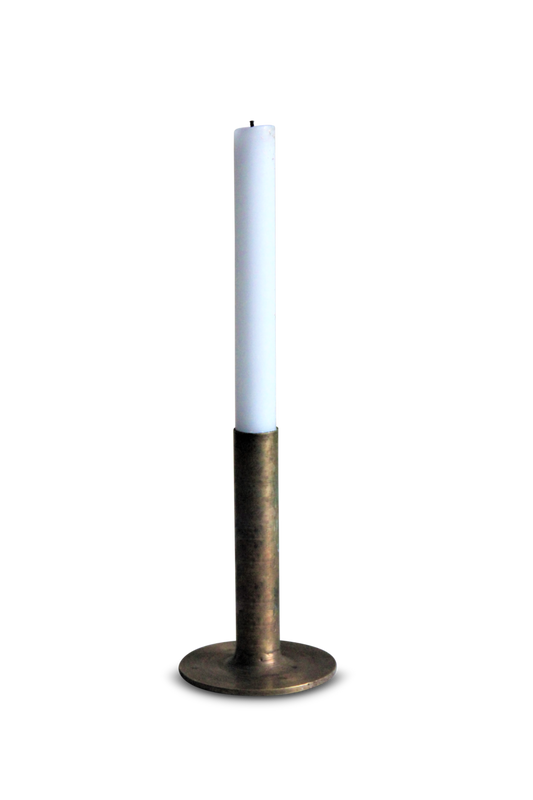 CANDLE HOLDER ALICE BRASS