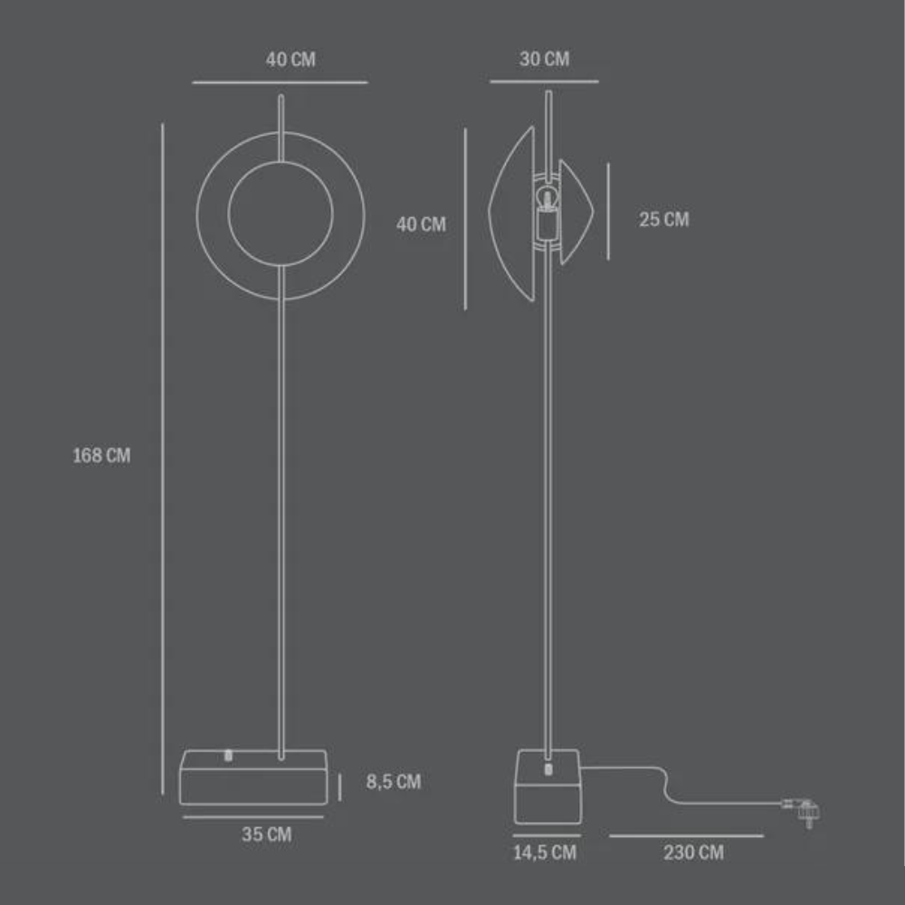 101 COPENHAGEN Dawn Floor Lamp